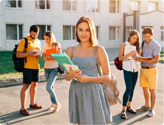 Vibrant campus life with diverse international student community creating lifelong learning and global opportunities.